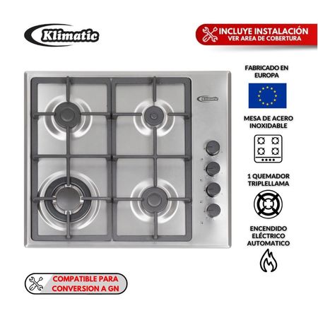 Cocina Encimera Klimatic CEK600-PRO