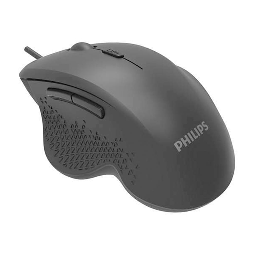 Mouse Alámbrico SPK7444 Negro Philips