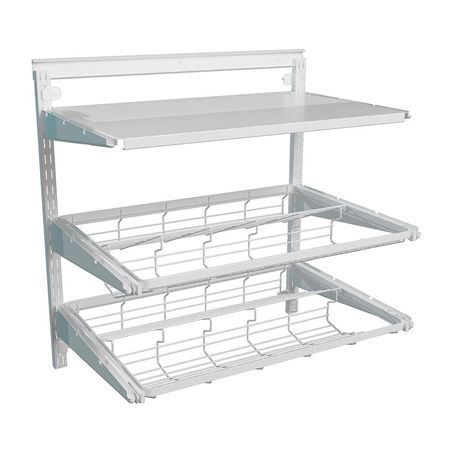 Repisa Organizador Ducasse Tipo Closet Pronto E 44cm Blanco