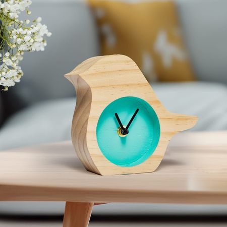 Reloj de mesa Casa de Aves Orange