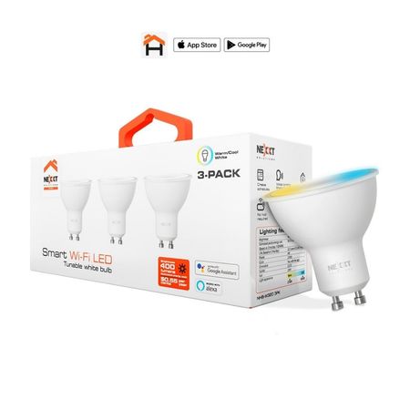 Foco led smart wifi 220v Nhb-w320 3pk