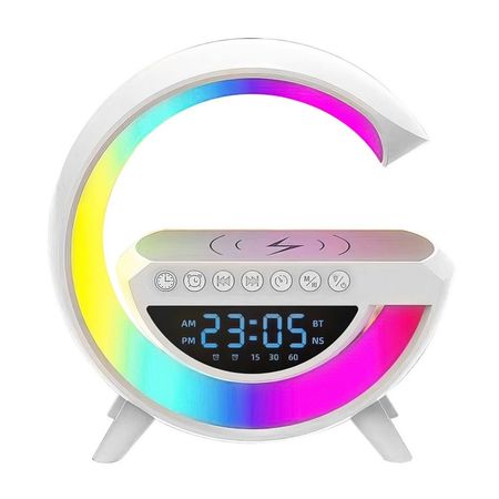 Parlante cargador inalámbrico 15W RGB