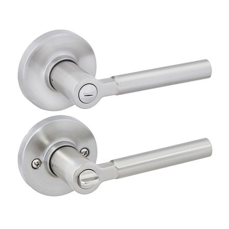 Manija de Baño Rimini Bronce/Acero Plata Kwikset