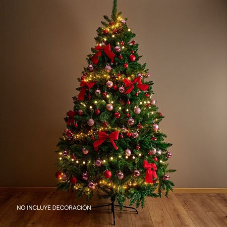 Árbol de navidad Frondoso 210cm con 1512 ramas Orange