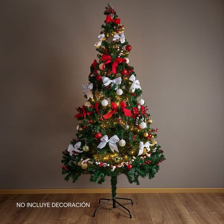 Árbol de Navidad con Berries 210cm con 864 Ramas Orange