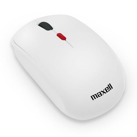 Mouse Óptico Inalámbrico Blanco Maxell MOWL-100