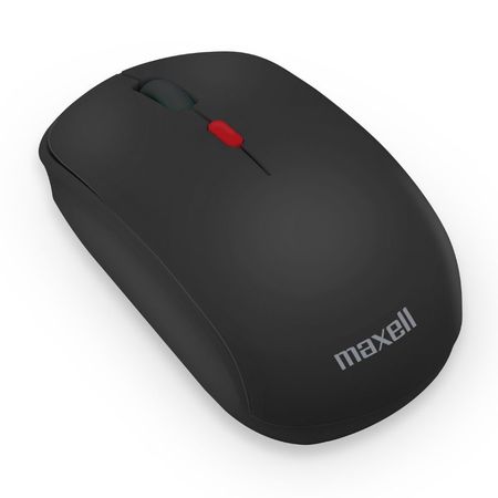 Mouse Óptico Inalámbrico Negro Maxell MOWL-100