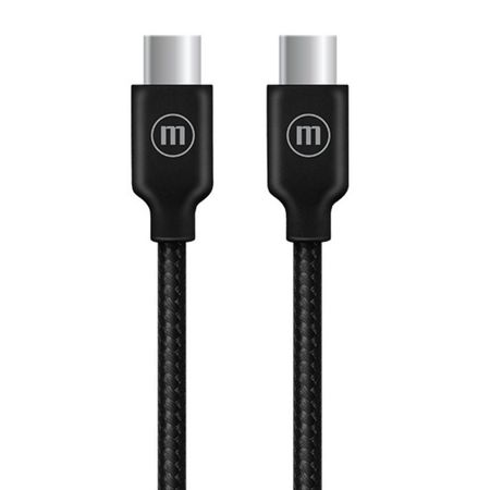 Cable Trenzado Usb-C a Usb-C 2m Negro Maxell