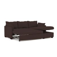 Sofá Cama Multifuncional Veria 3 cuerpos - Chocolate