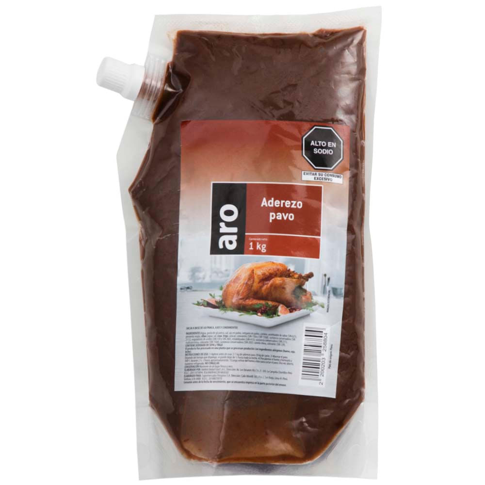 Aderezo Pavo ARO Doypack 1Kg