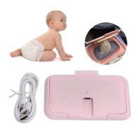 Calentador de Toallitas para Bebes Rosadito