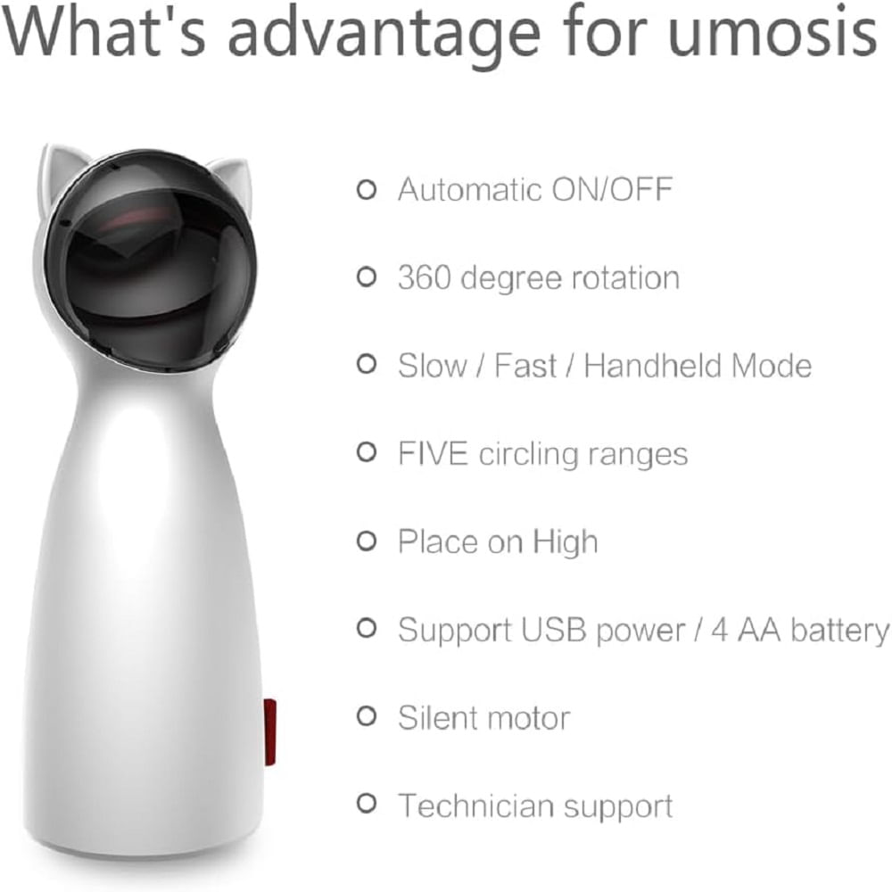 Juguete Interactivo Smart Láser Automático Para Gatos