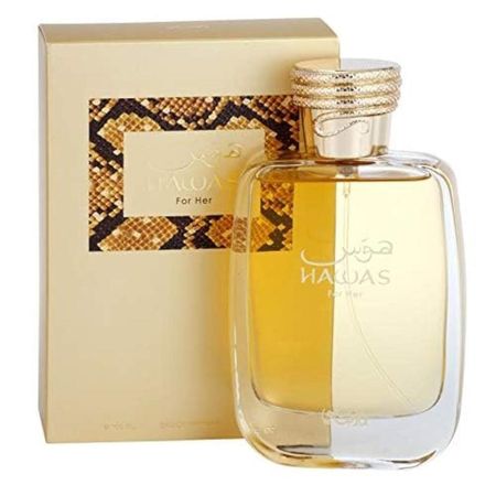 RASASI Hawas Eau de Parfum Spray para mujer, fragancia floral