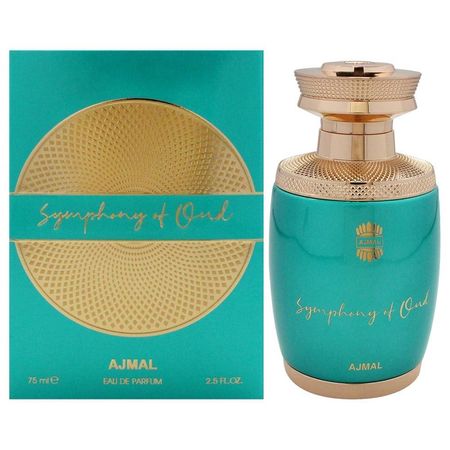 Ajmal Symphony Of Oud Spray, lujo con cardamomo, té negro y vetiver