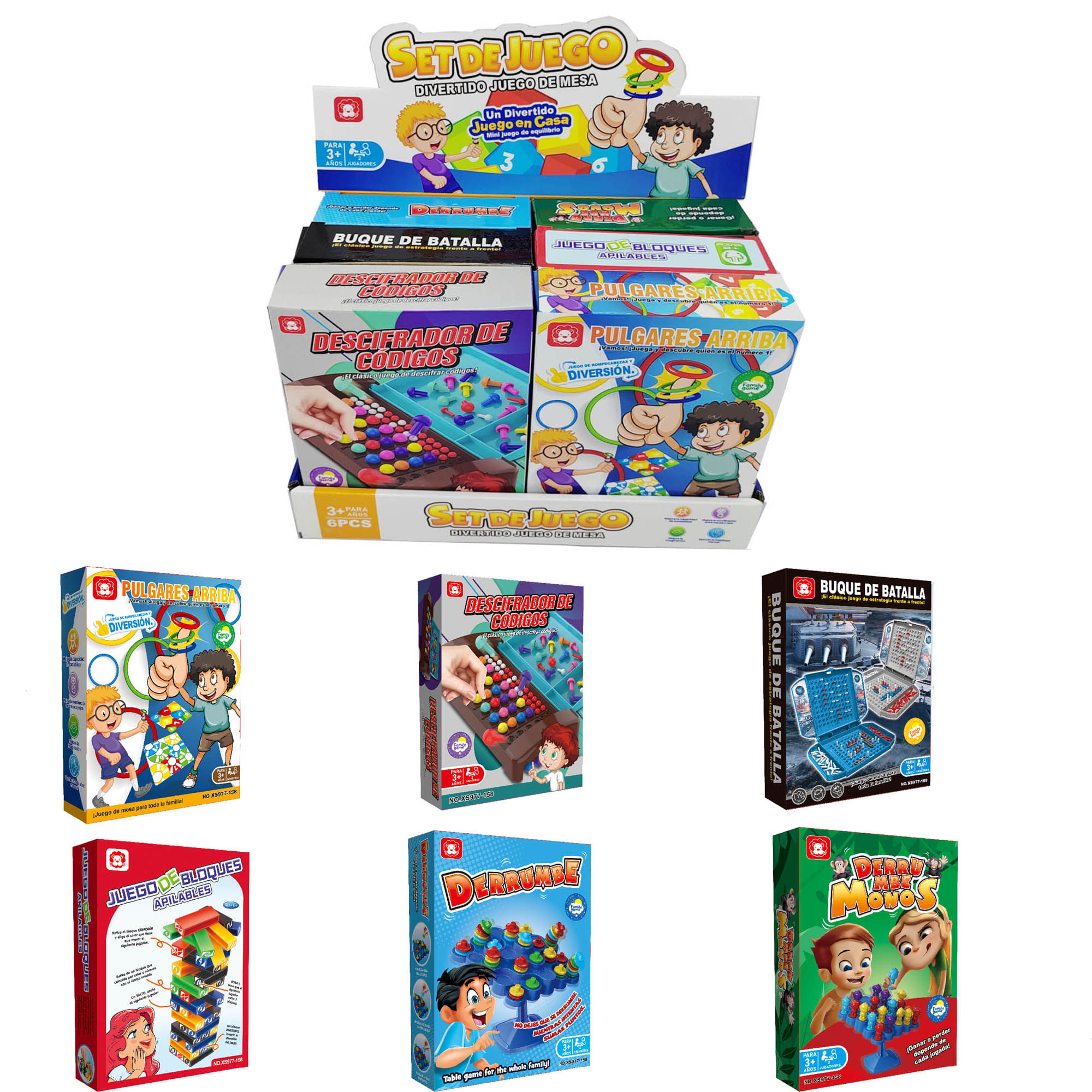 Juegos de Mesa XING AO TOYS Xs977-158