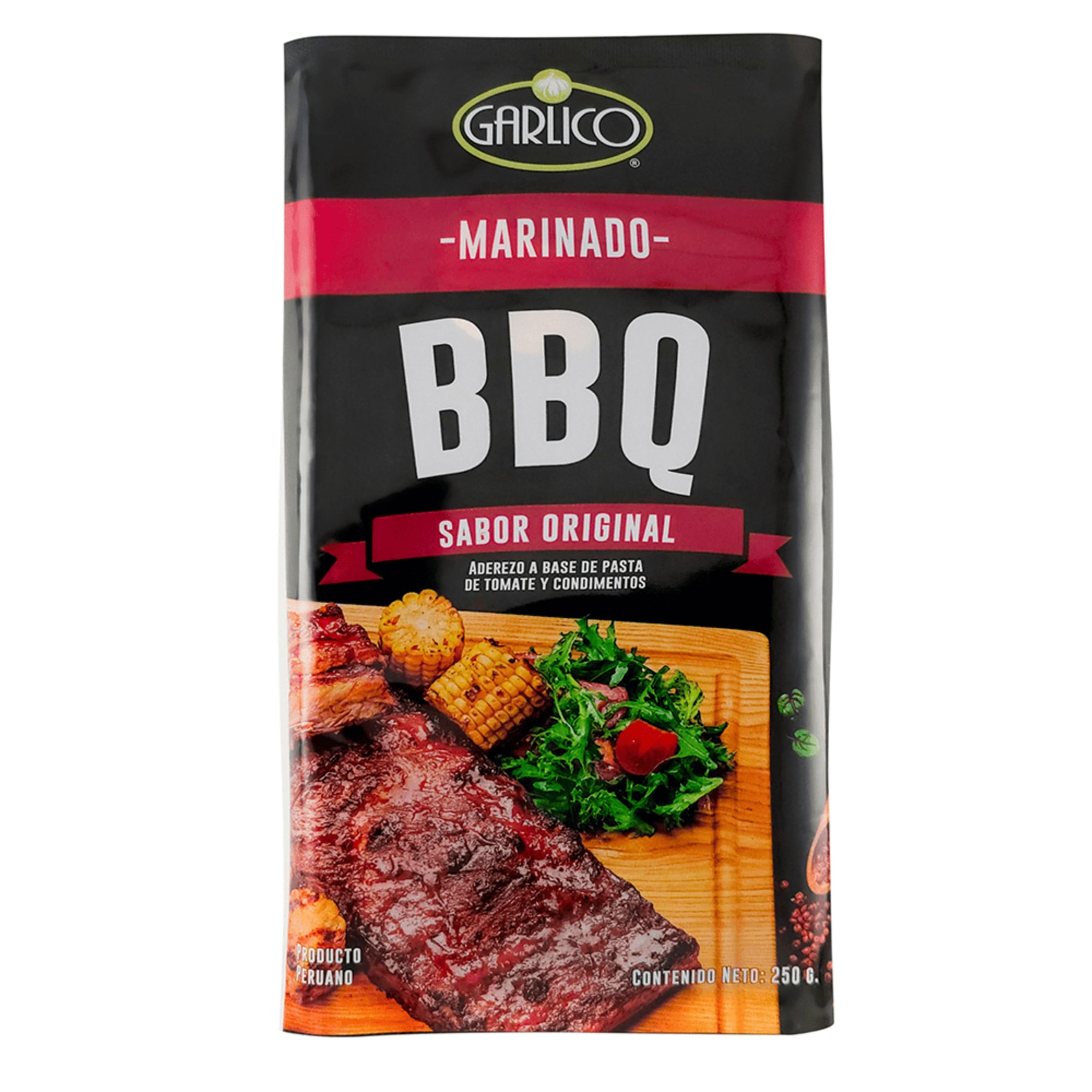 Marinado GARLICO BBQ Doypack 250g