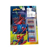 Set para Colorear Spiderman + 5 Colores ARTESCO