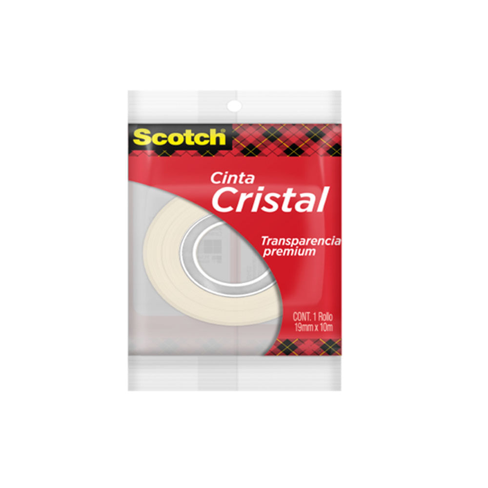 Cinta Adhesiva SCOTCH Transperencia Premium 19mm x10m