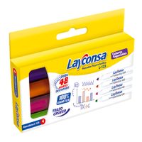 Plumon Pizarra 123 X4 Col Especial LAYCONSA