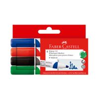 Faber Marcador Wbm W123 Az Ro Ne Ve Ctn FABER CASTELL x4un