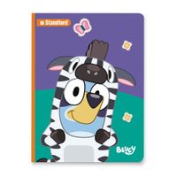Cuaderno STANDFORD Cuadrimax 2x2 Kinder Bluey 80 Hojas