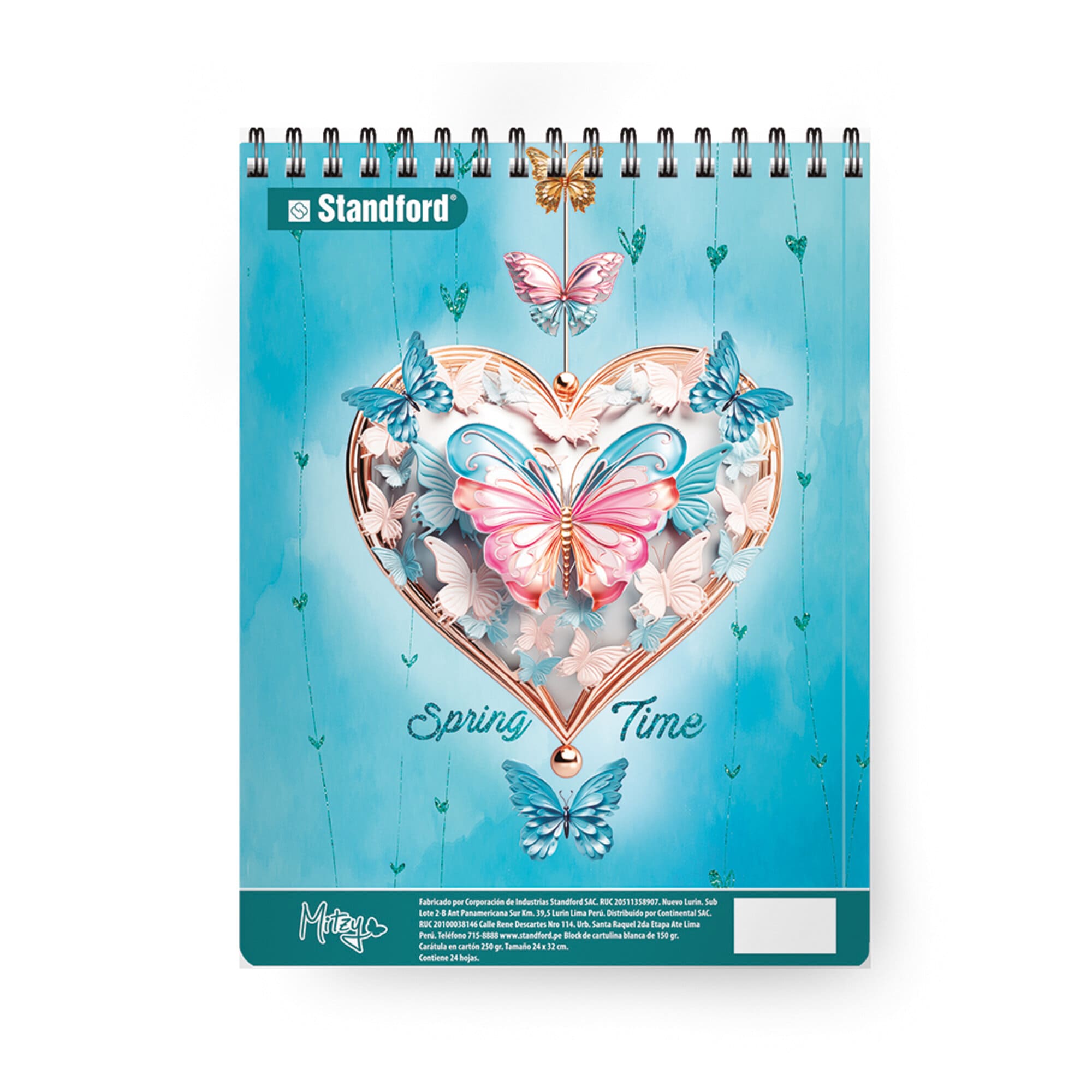 Block Stdf Sketch Book Anilla 24Hj Mitzy STANDFORD