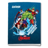 Cuaderno COLLEGE Cuadriculado Marvel 80 Hojas