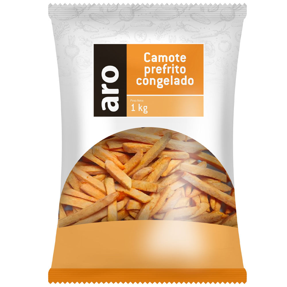 Camote Prefrito Congelado ARO Bolsa 1kg