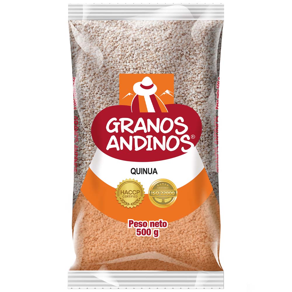 Quinua Blanca GRANOS ANDINOSBolsa 500g