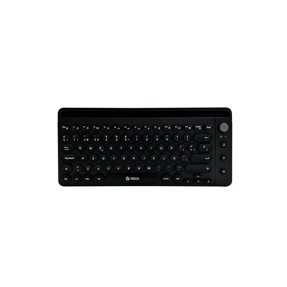 Teclado Teros Te-4064N Black Wireless & Bluetooth 80 Teclas
