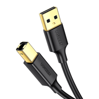 Ugreen Cable USB 2.0 Tipo B para Impresora 2m Negro US135 - 20847