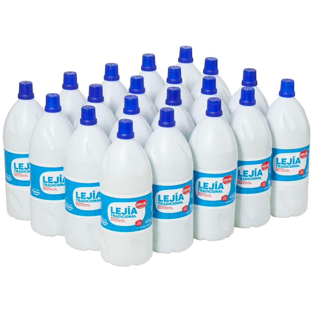 Lejía Tradicional M&K Paquete 20 Botellas 345g c/u