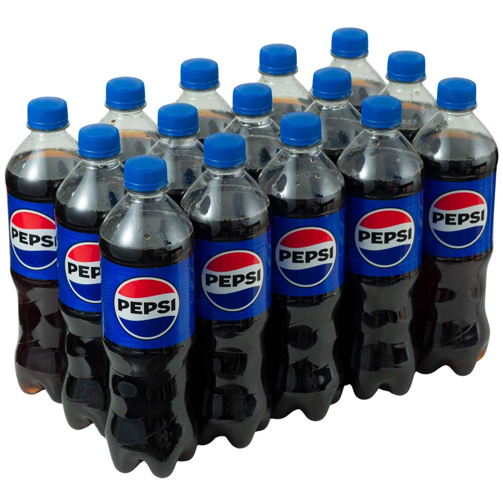 Gaseosa PEPSI Paquete 15 Botellas 600ml c/u