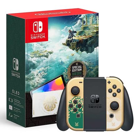 Consola Nintendo Switch Oled The Legend of Zelda Tears Of The Kingdom Edition Totk