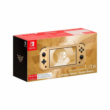 Consola Nintendo Switch Lite Zelda Hyrule Edition