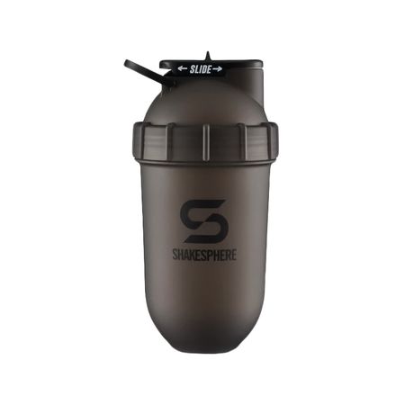 Protein Shaker Bottle 700ML Shakesphere Tumbler Original Frosted Black - SSFBTUMBLERWBL