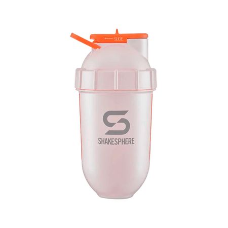 Protein Shaker Bottle 700ml Shakesphere Tumbler View Pearl White - SSTUMBLERVIEWPWOWGL