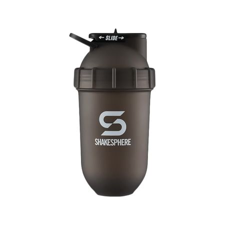 Protein Shaker Bottle 700ml Shakesphere Tumbler Original Frosted Black - SSFBTUMBLERWWL