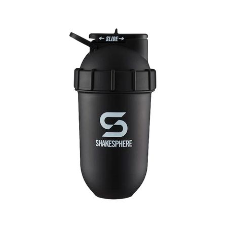 Protein Shaker Bottle 700ml Shakesphere Tumbler Original Matte Black - SSMBTUMBLERWWL