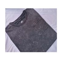 Polo Básico para Hombre Jaspeado Gris Talla L