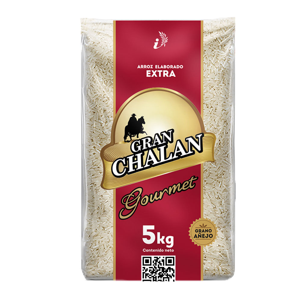 Arroz Extra Gourmet  Añejo GRAN CHALAN Bolsa 5Kg
