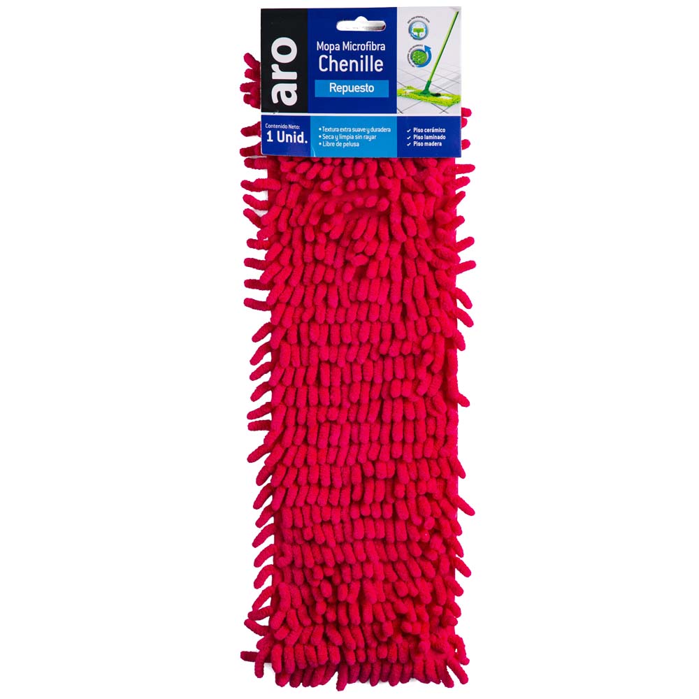 Repuesto Mopa Microfibra Chenille ARO