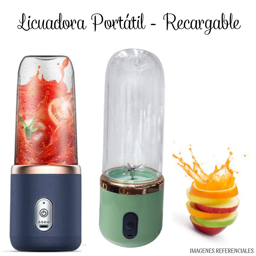 Batidora De Vaso Portatil Licuadora Portu00e1til Para Batidos Y