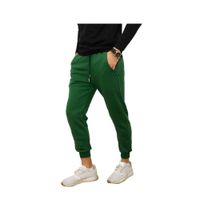 Pantalón Jogger French Terry Verde Talla XL
