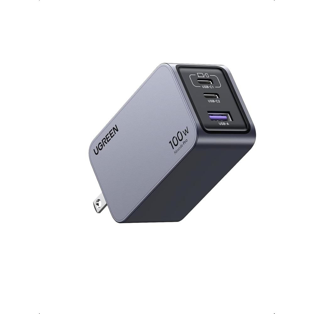 Ugreen Nexode Pro Cargador USB-C 100W 3 Puertos GaN X757 - 25873
