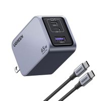 Ugreen Nexode Pro Cargador Rápido GaN 65W 3 Puertos X755 - 25870