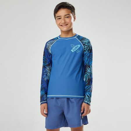 Ropa De Baño Para Teen Hombre Zubito Pml Lycra Azul 14