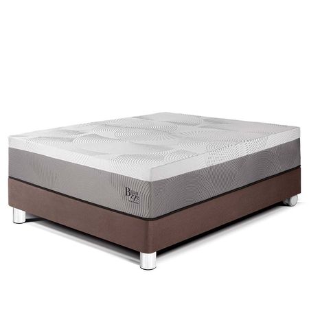 Cama Balanzze 1.5 Plazas Chocolate