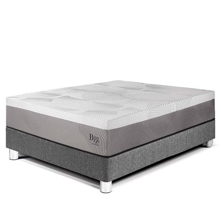 Cama Balanzze 1.5 Plazas Gris