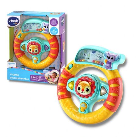 Timón Volante Para Bebe Vtech Descubrimientos Luminosos